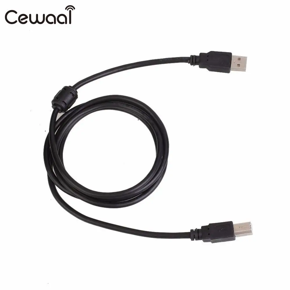 

CEWAAL 1.4M High Speed USB2.0 A TO B Square Mouth Printers Scanner Data Cable Line Wire
