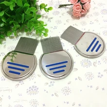 Расчески для домашних животных собаки средство от блох расческа из нержавеющей стали нитка, иголка расческа для уничтожения домашних животных ножницы для волос Ретуширование гребень чистые инструменты