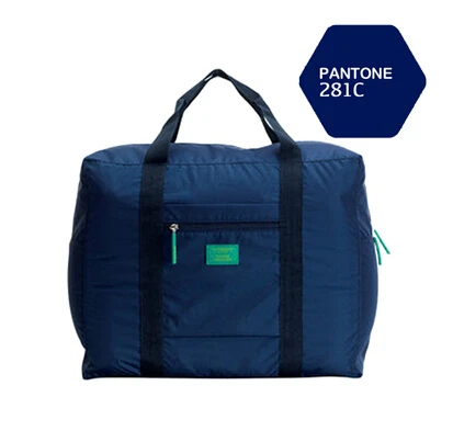 4 цвета Новые Модные дорожные сумки водонепроницаемые унисекс дорожные сумки женские багажные складная дорожная сумка сумки - Цвет: NAVY BLUE