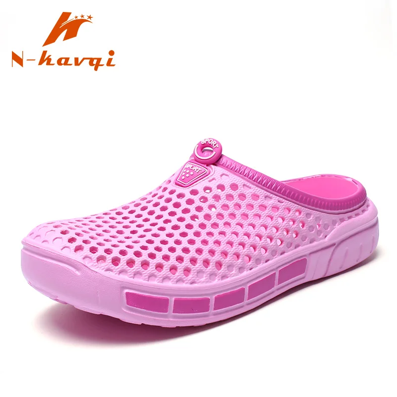 

NKAVQI Fashion Trend Women Sandals Beach Outside Breathable Slippers Women Summer Cool Ladies Casual Flats Chaussures Femme