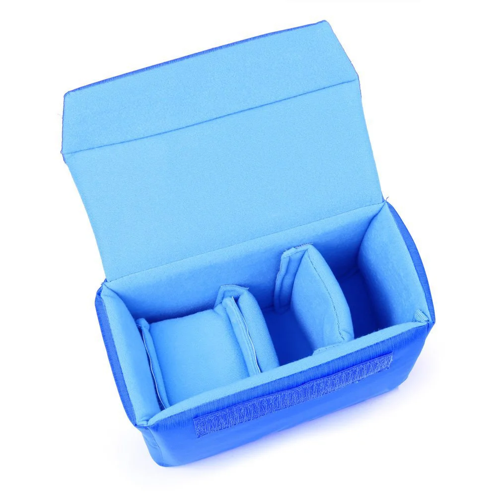 

Professional Shockproof DSLR SLR Camera Bag Partition Padded Camera Insert, Make Your Own Camera Bag Blue