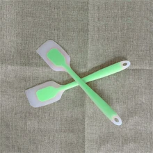 Смешанная цветная Двойная силиконовая лопаточка ложка для печенья лопаточка для кондитерских изделий скребок миксер Buttter совок для мороженного Инструменты для выпечки для c akesX1