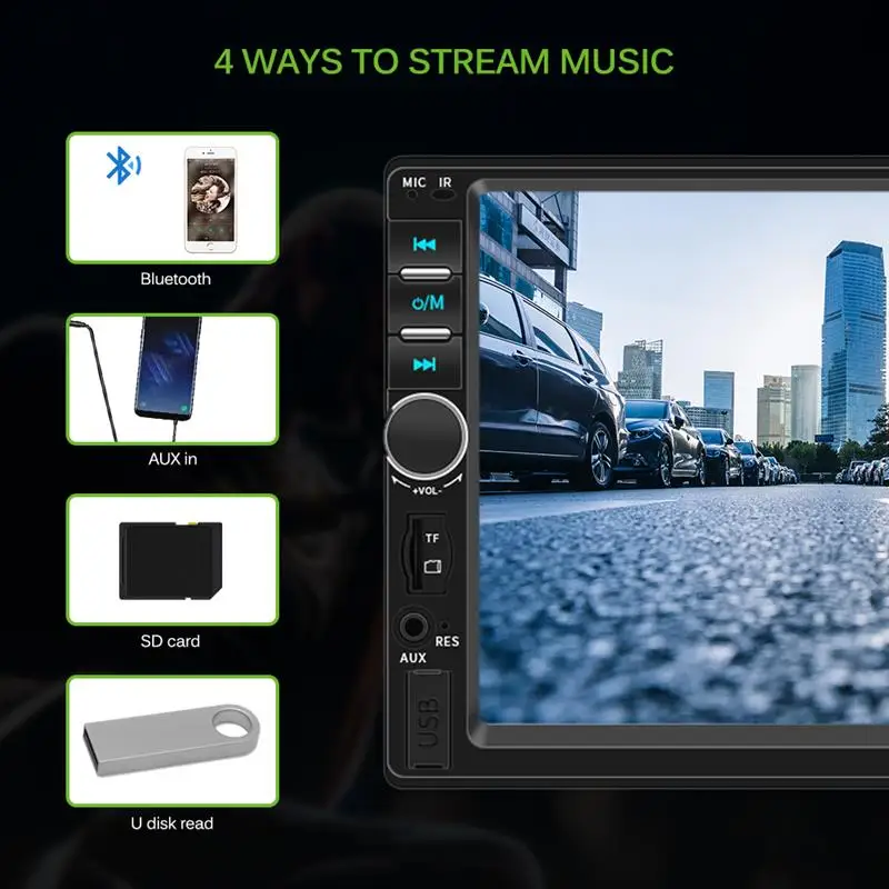 radio con pantalla para auto