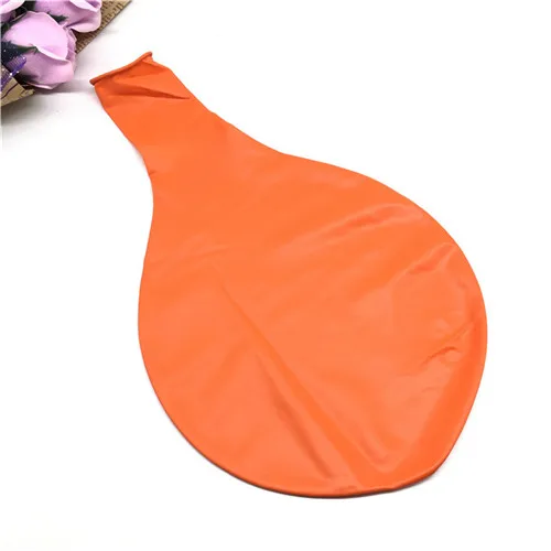 1 шт. 36 дюймов красочные большие воздушные шары из латекса надувные высокое качество шары для свадьбы и дня рождения вечерние большие шары украшения - Цвет: Orange