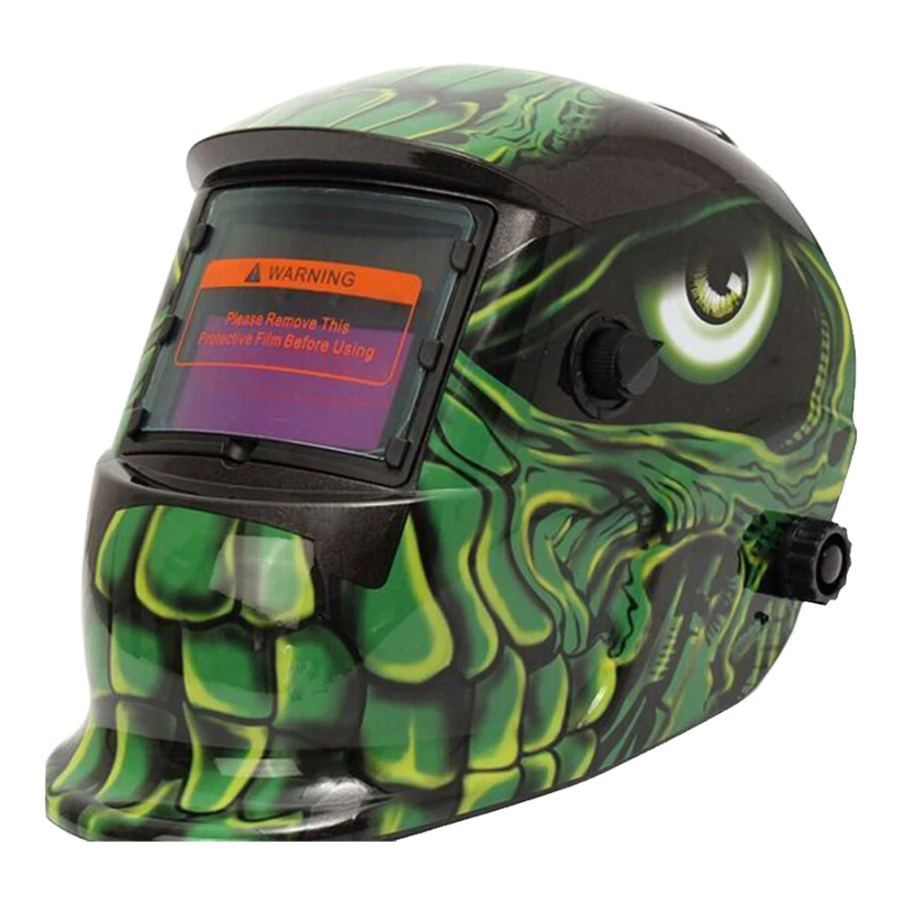

Professional Safe Large View Auto Darkening Mask Welding Helmet With Optical Visibility Face Protection Soldering Solar Power