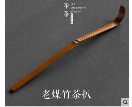 Ретро бамбуковая игла для чая резак нож винтажная чайная ложка чайный набор кунг-фу пуэр аксессуары