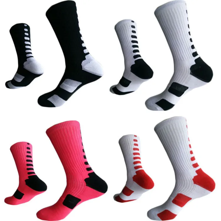 

High quality professional basketball socks male professional sports protection warm socks elite matching socks