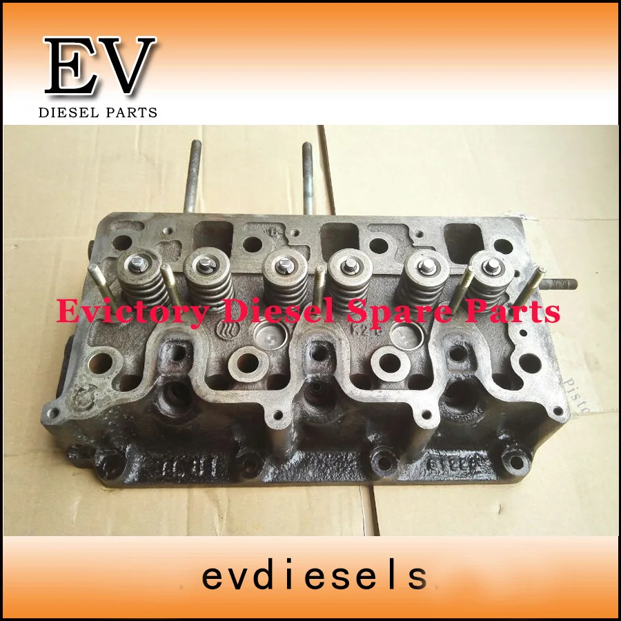 

Genuine type 3LB1 cylinder head assy+cylinder head gasket for Isuzu 3LB1 engine tractor