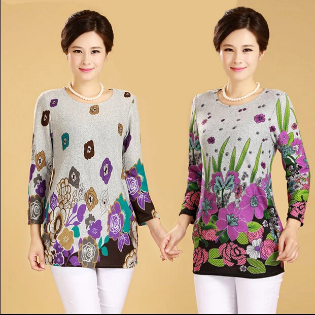 

XL~3XL,4XL,5XL 20 COLOR Women Casual Dress Winter Fashion Long Sleeve Print Plus Big Size Dress Lady Tunic Tops Vestido de festa