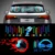 Niscarda Parabrezza Dell’automobile HA PORTATO il Suono Attivato Equalizzatore Neon EL Luce Ritmo di Musica Flash Lampada Sticker Styling Con La Scatola di Controllo
