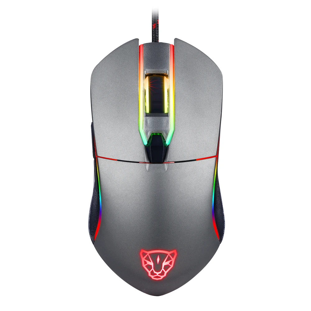 Motospeed V30 профессиональная игровая мышь USB Проводная оптическая Регулируемое