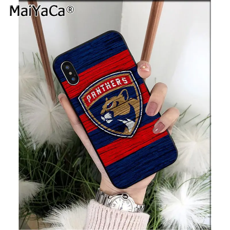 MaiYaCa Florida Panthers ТПУ Мягкий силиконовый чехол для телефона чехол для Apple iPhone 8 7 6 6S Plus X XS MAX 5 5S SE XR Чехол для мобильного телефона s - Color: A10