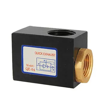 

Pneumatic QE-04 3/4" Inlet Port Air Quick Exhaust Valve