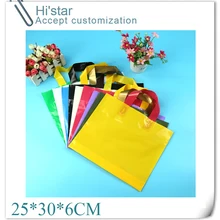 25*30+ 6 см 50 шт./лот розничная дизайн логотипа доступны пластиковые сумки для покупок аксессуары для волос/одежда/обувь принимаем клиентов