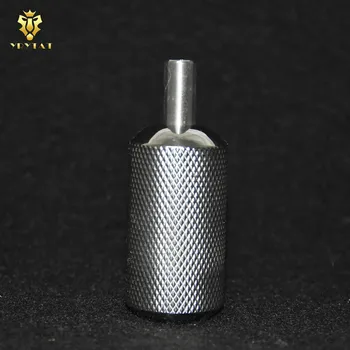 

One Set Of Premium Stainless Steel Tattoo Grip With Back Stem Supply 25MM SSG25-03#