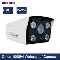 Ccdcam системы видеонаблюдения ip66 водонепроницаемый 1000 ТВЛ наружного видеонаблюдения 80 м ИК расстояние ночного видения