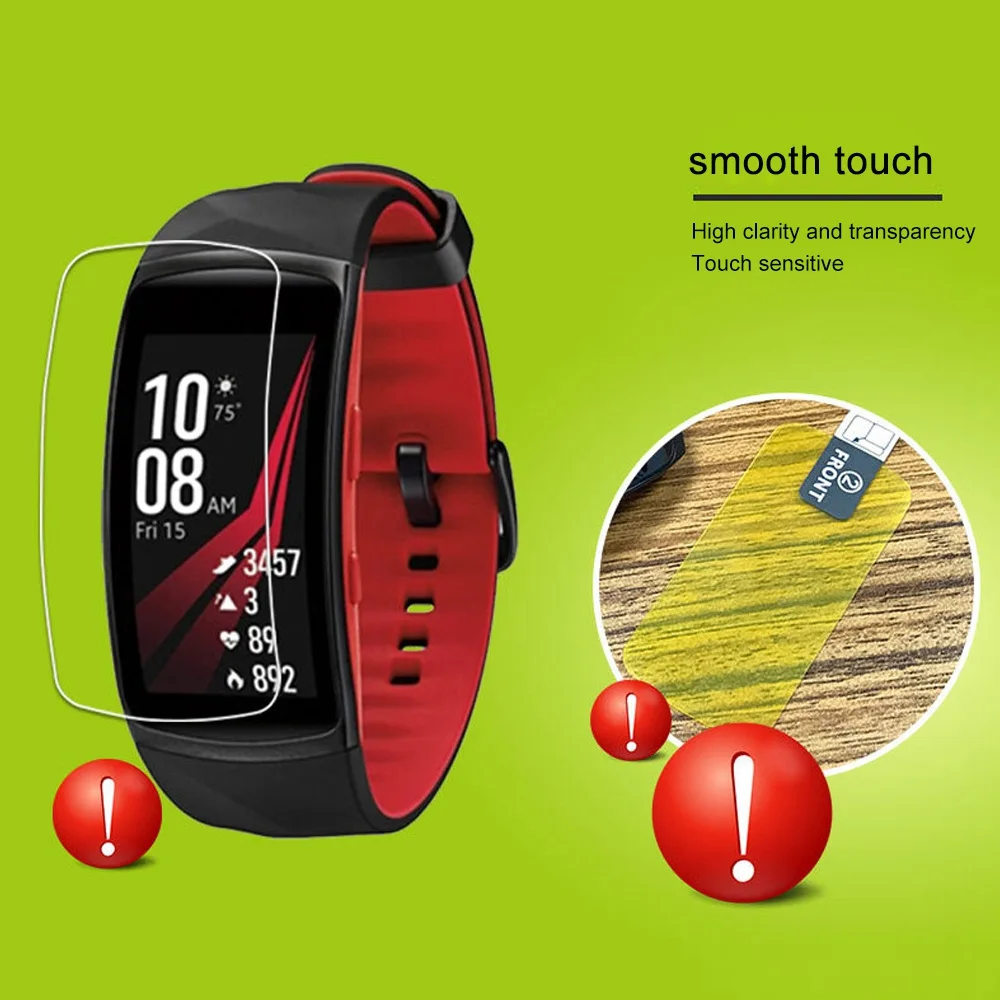 Защитная пленка для экрана samsung gear Fit 2/Fit 2 Pro чехол смарт часов из ТПУ