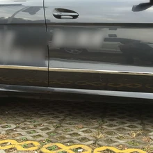 Боковая дверь кузова Молдинг Накладка ABS для Mercedes Benz GL X166 2012 2013