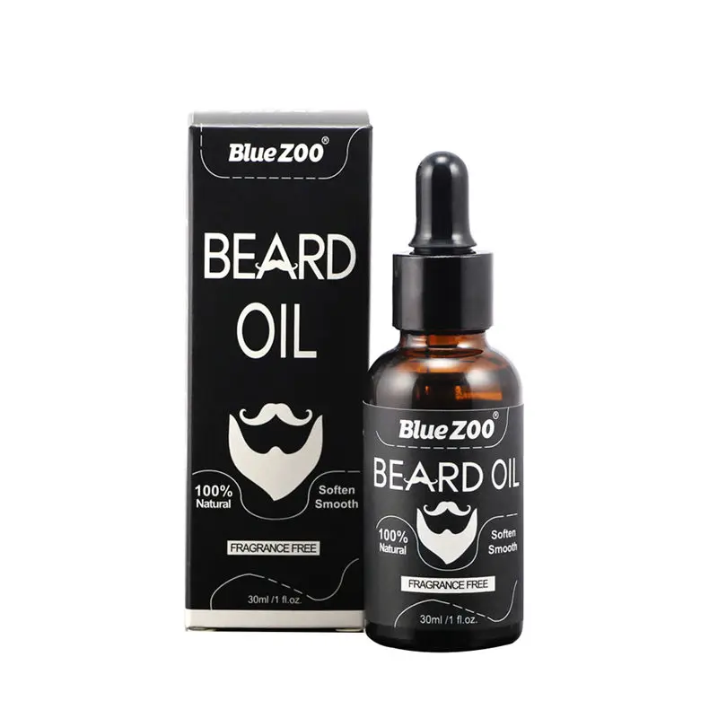 Масло для бороды усы воск горчичное масло 30 мл эвкалипт 4 аромата Professional men Beard Growth Enhancer Hair Fibers TSLM2 - Цвет: 04 Tasteless