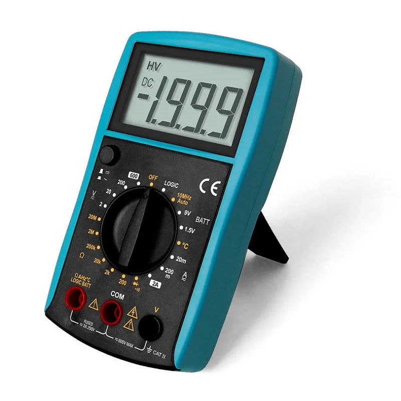 all sun LCD Digital Multimeter DC/AC Voltmeter Continuity Battery Diode