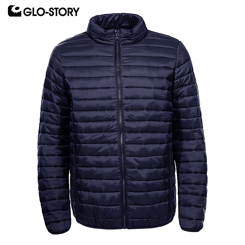 GLO STORY мужские легкие куртки с подкладкой на весну 2019 Мужская Базовая Тонкая