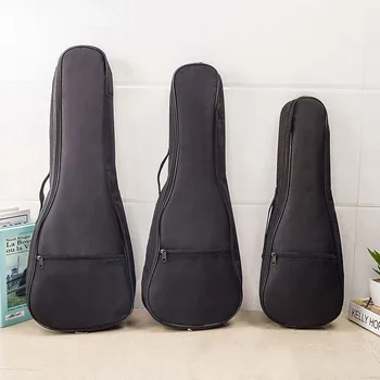 

21/23/26 Inch Portable Ukulele Bag Waterproof Musical Instrument Single Shoulder Bag Soprano Ukelele Tas Guitar Carry Case