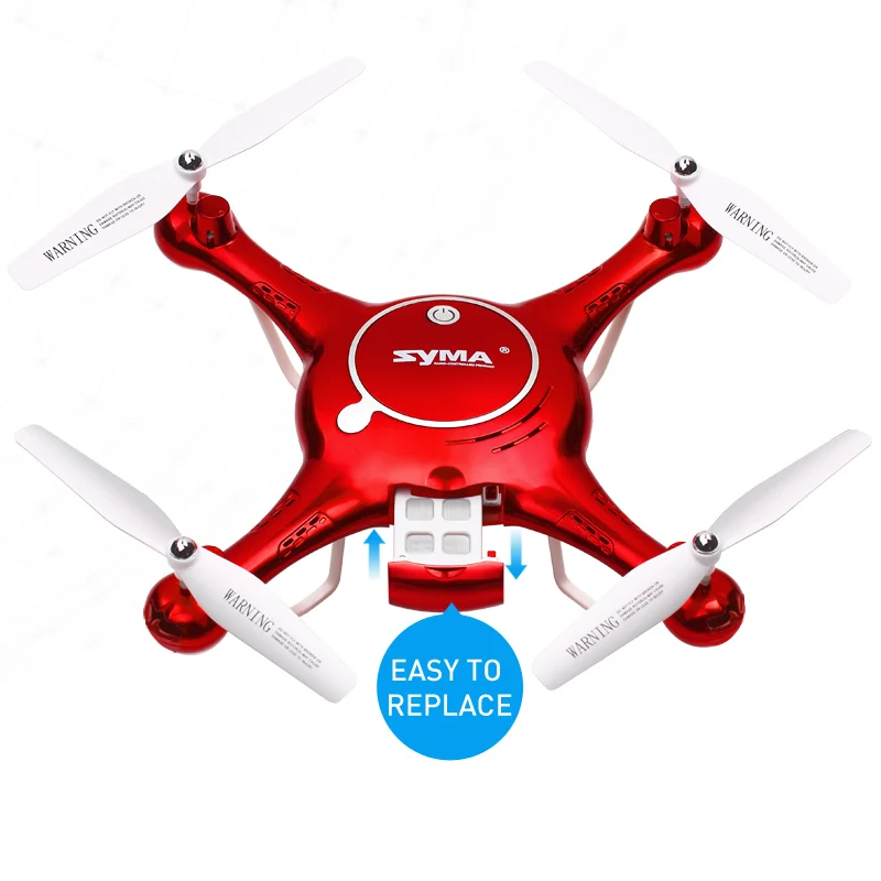 Дрон SYMA X5UW с Wi Fi камерой HD 720P передача в режиме реального времени FPV Quadcopter 2 4G 4CH RC