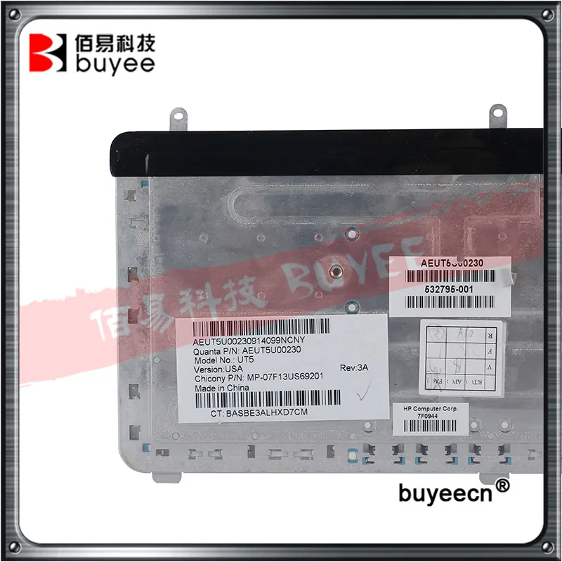 大花白色 for HP Pavilion DV7 DV7-200 DV7-300 US 键盘 (8)