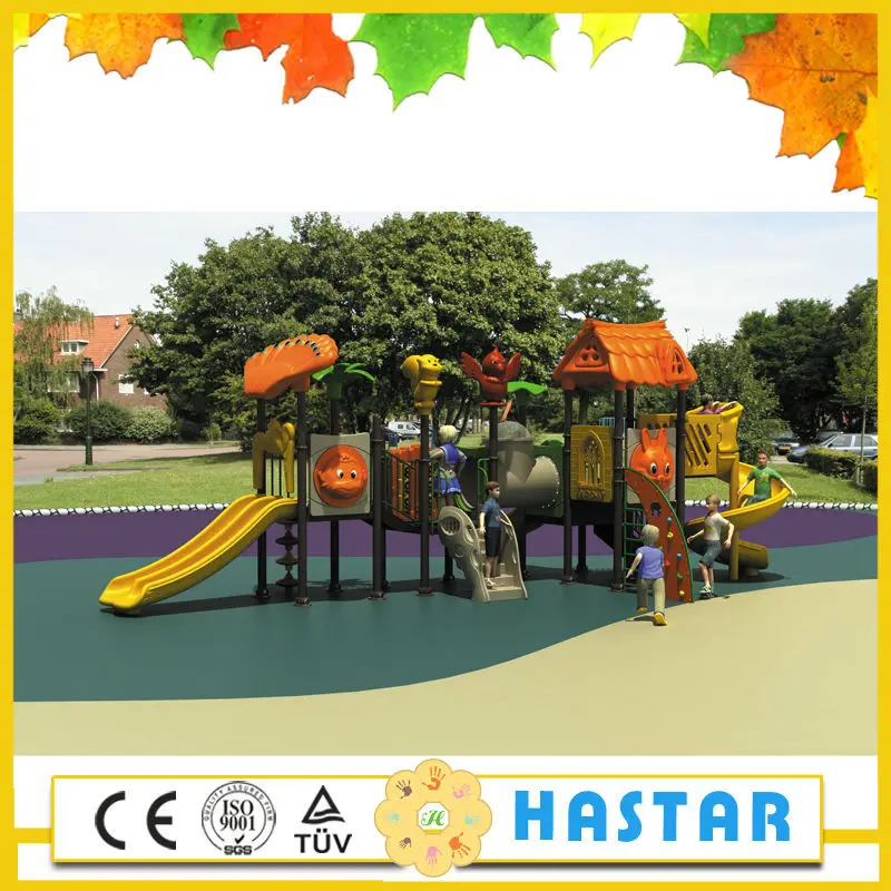 parque infantil exterior plastico