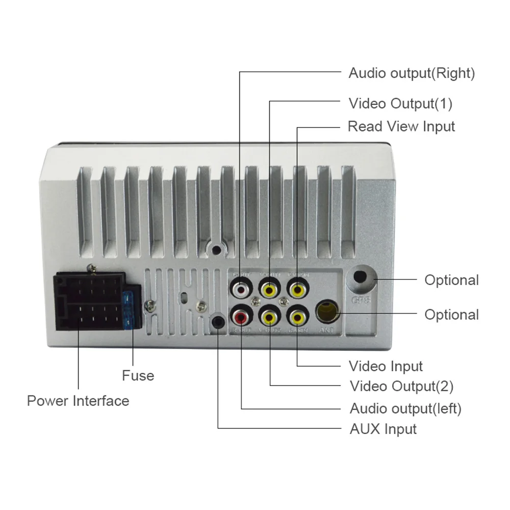 AOSHIKE автомобильный 2 Din MP5 дисплей HD 7 дюймов сенсорный экран двойной слиток Bluetooth FM