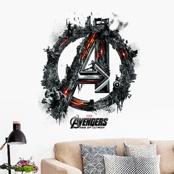 

Iron Man Thor Wall Sticker Vinyl Decal Kids Boys Room Decor Mural