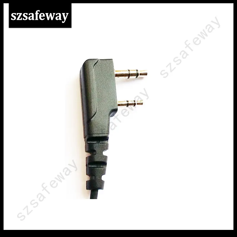 Remote quality waterproof IP54 two way radio speaker mic for Kenwood two pins TK 320 TK3107 3