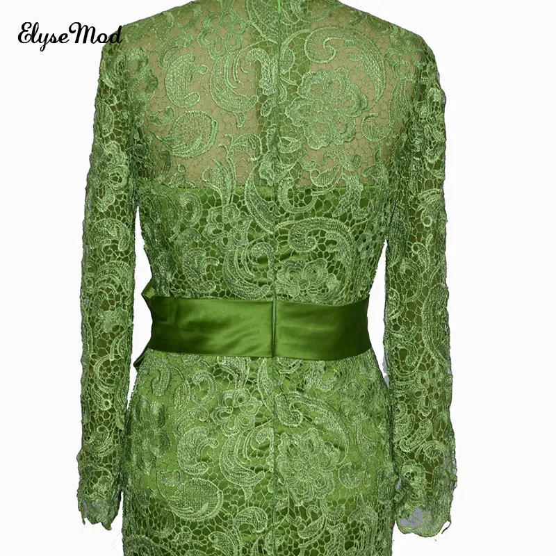 Moss Green Mother of the Bride Dresses
