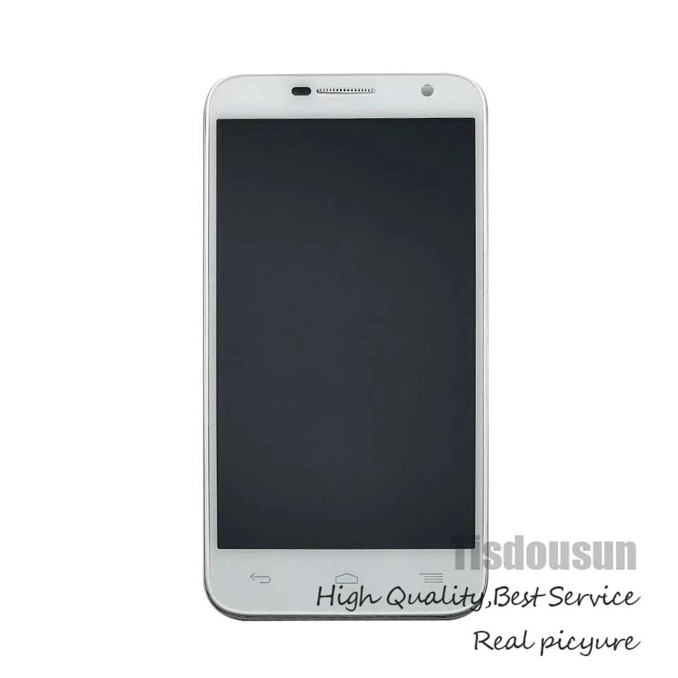 Alcatel ot6016 LCD Display With Frame white (2)