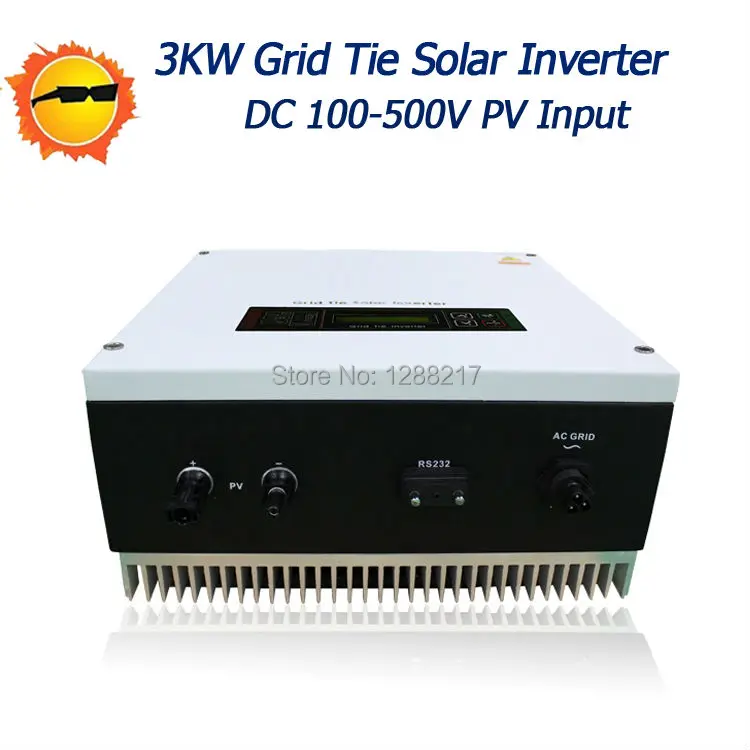 

3000W Grid Tie Inverter MPPT Function Pure Sine Wave Output On grid Inverter for Solar Power System