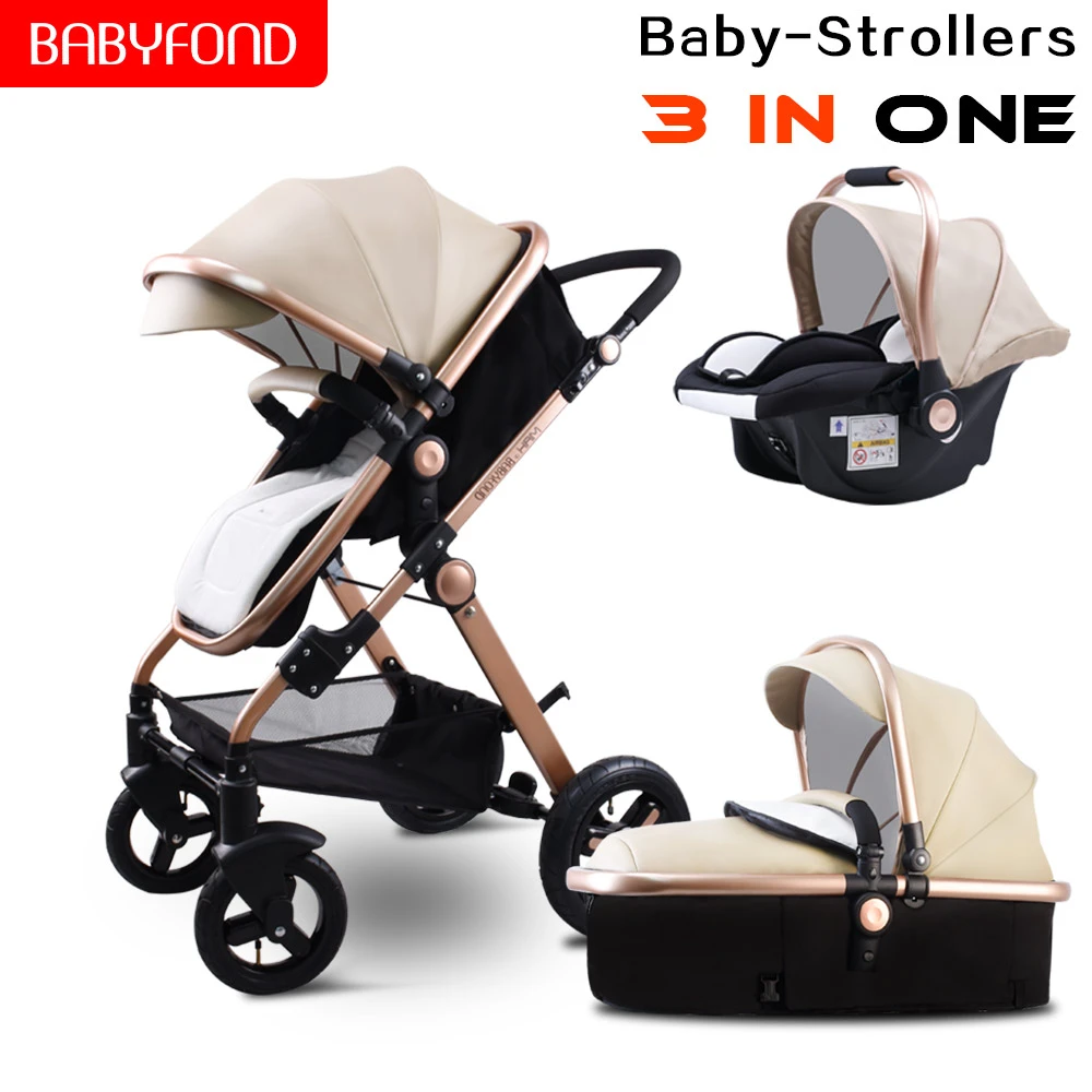 baby car pram CE safety Babyfond PU 