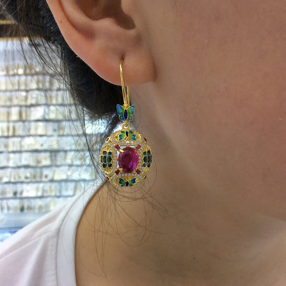 Серьги подвески женские из серебра 925 пробы с халцедоном|earrings for|earrings for women jewelrysilver