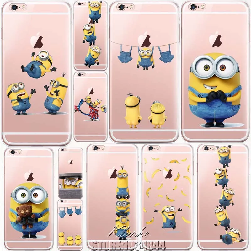 coque iphone 7 minion 3d