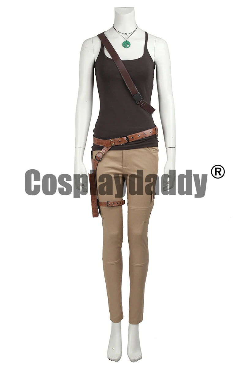 

Tomb Raider Season 9 Lara Croft Outfits Cosplay Costume E001