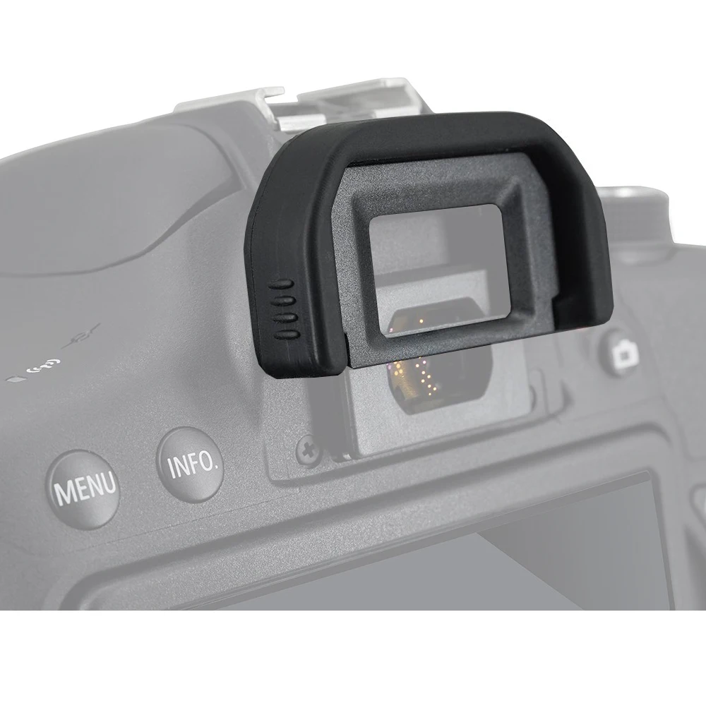 2 шт. EF окуляр видоискателя протектор eyecup Замена для цифровой однообъективной зеркальной камеры Canon EOS 300D 350D 400D 450D 500D 550D 600D 650D 1100D 1000D