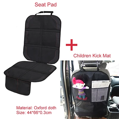 123*48 см Оксфорд из искусственной кожи, автомобильные защитные коврики для сидений, Детские Автомобильные Защитные подушки для сидений, защита для детей - Название цвета: Combination