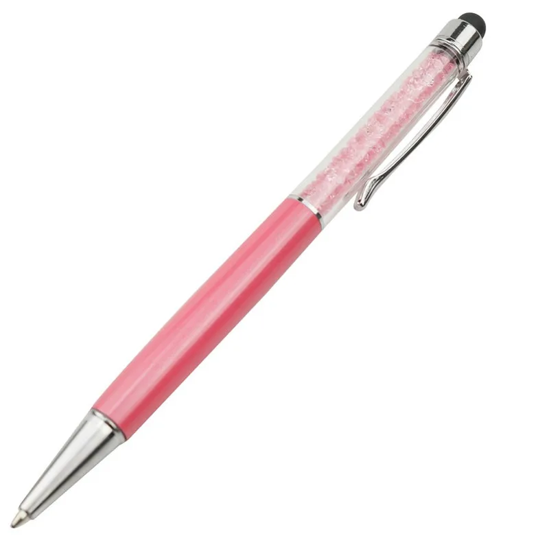 100 шт. шариковая ручка с кристаллами и бриллиантами декоративная ручка 0,7 мм наконечник ручки все металлические материалы для письма для офиса подарочная ручка