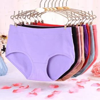 

New Sexy Women Panties Cutton Solid Briefs Hipster Panties Lady lingerie Underwear panties women