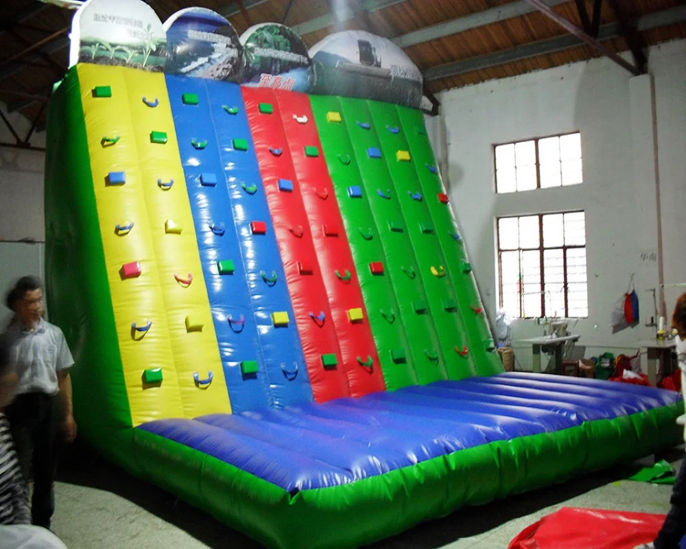 Buy Indoor kids used rock climbing wall/ inflatable