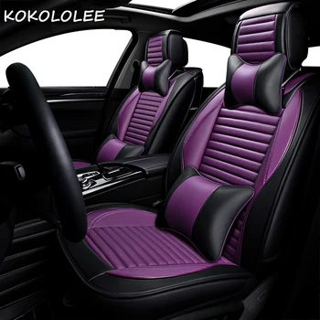 

kokololee Auto automobiles car seat cover For Audi A6L Q3 Q5 Q7 S4 A5 A1 A2 A3 A4 B6 b8 B7 A6 c6 A7 A8 accessories car seats