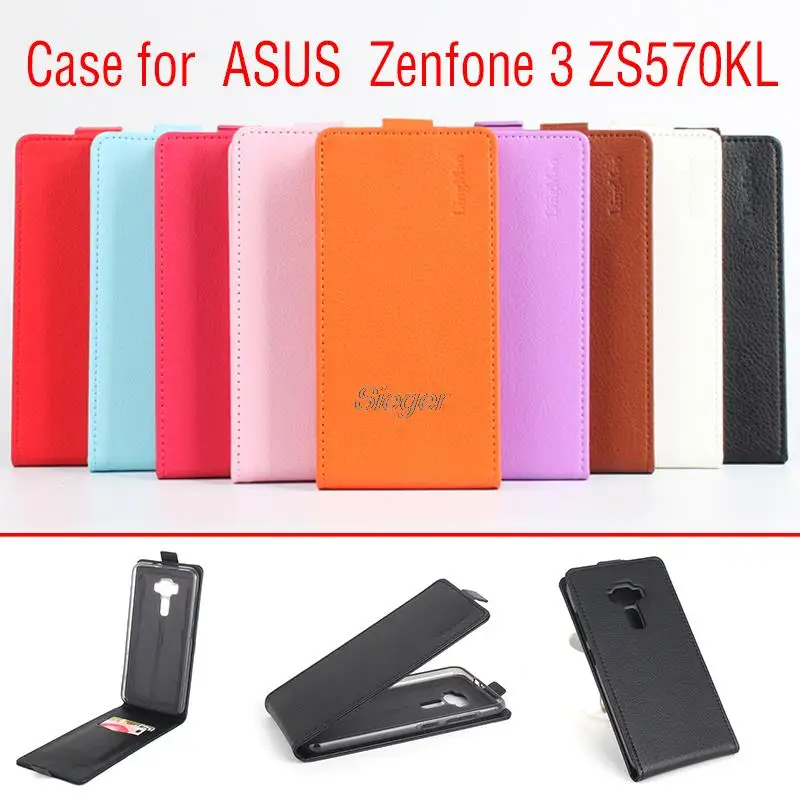 Для Asus Zenfone 3 ZS570KL Чехол Флип baiwei искусственной кожи вверх-вниз кошелек слот