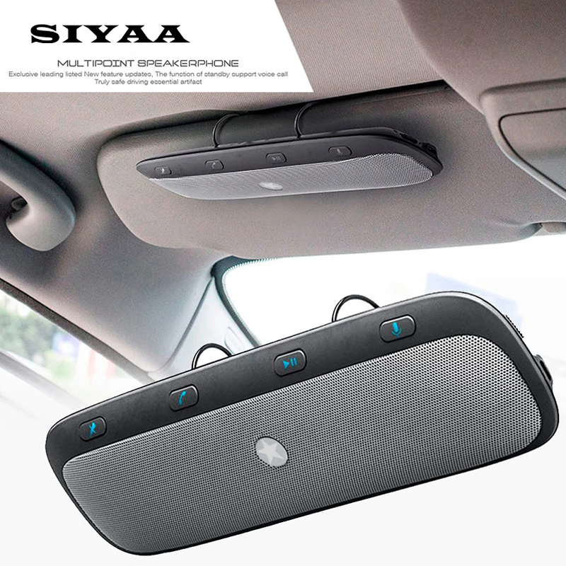 Новинка 2017 года TZ900 солнцезащитный козырек Беспроводной Bluetooth Handsfree Car Kit Динамик