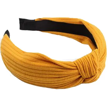 

Fashion Hot Women Baby Girl Turban Twist Knot Hairbands Cute Solid Toddler Headband Twisted Knotted Lovely Hair Band Accessories
