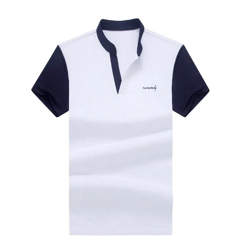 

TFETTERS New Fashion Men T-shirt Casual Short Sleeve Stand T-shirt Men Summer 2019 Hot Selling Compression Homme T-shirt Homme