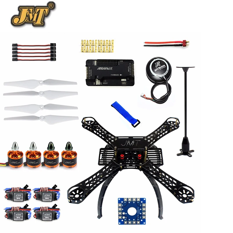 Квадрокоптер JMT X4M380L с пультом управления и GPS пропеллером|frame drone kit|rc kitkit diy |